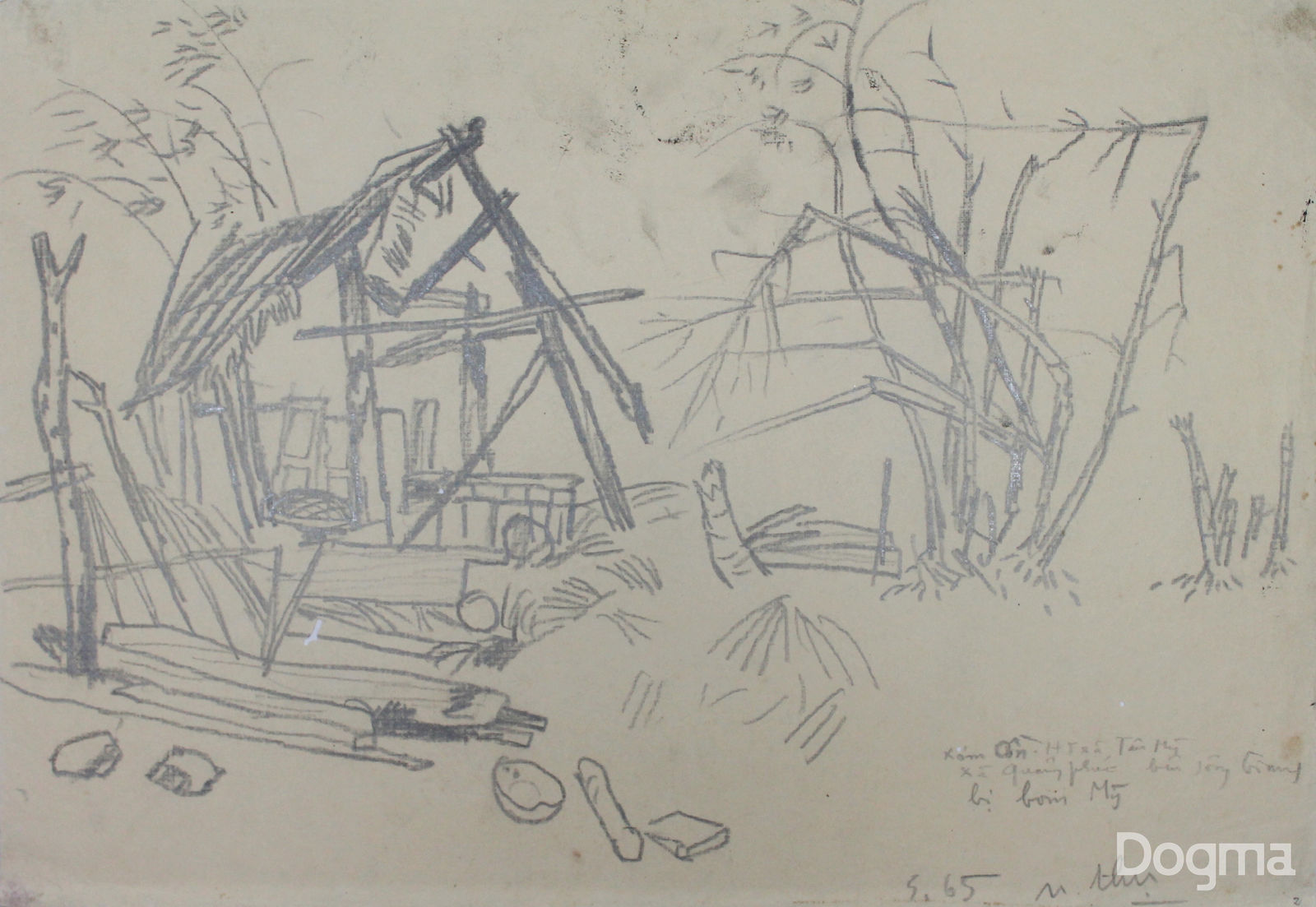 Nguyen Thu, Untitled artwork, 1965