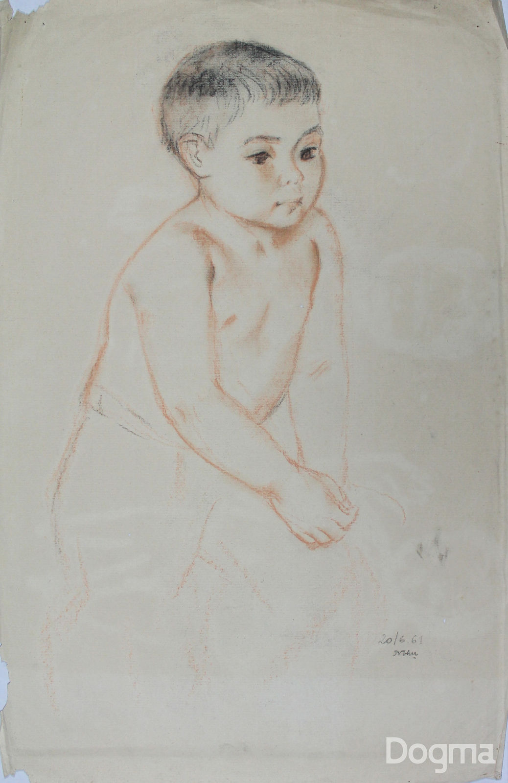 Nguyen Thu, Untitled artwork, 1961
