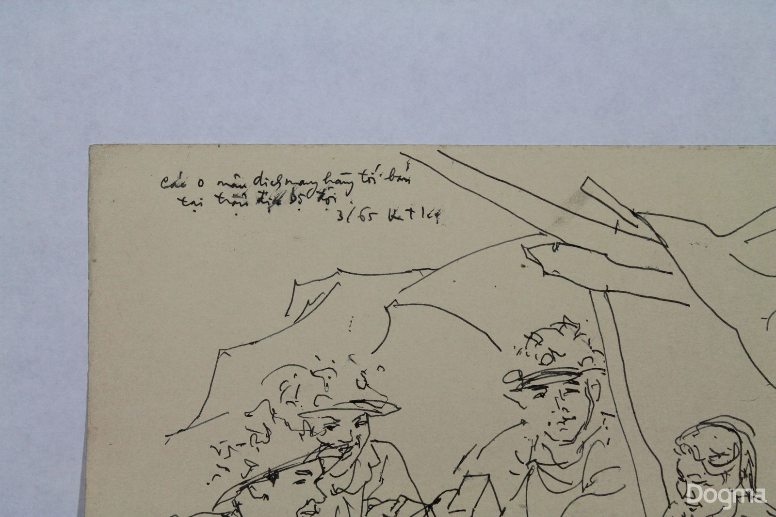 Quang Thọ, Untitled artwork, 1965