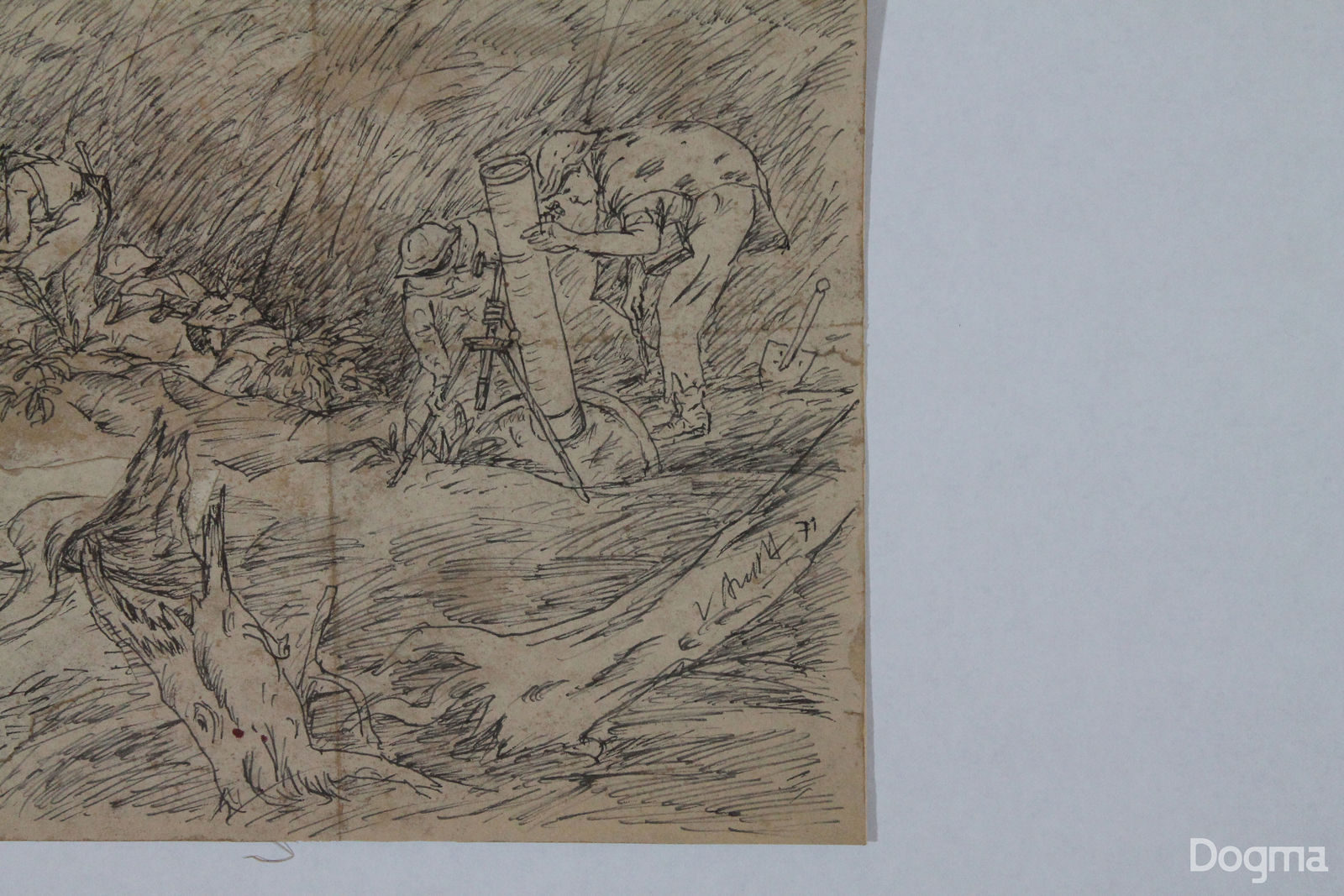 Văn Đa, Untitled artwork, 1971