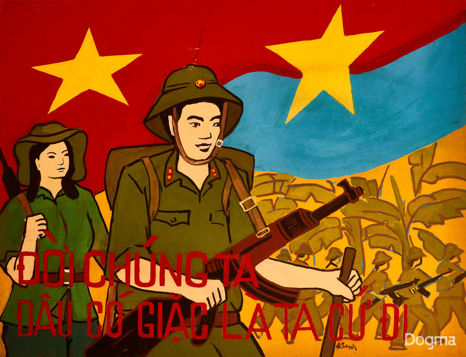 Khanh, Đời chúng ta đâu có giặc là ta cứ đi