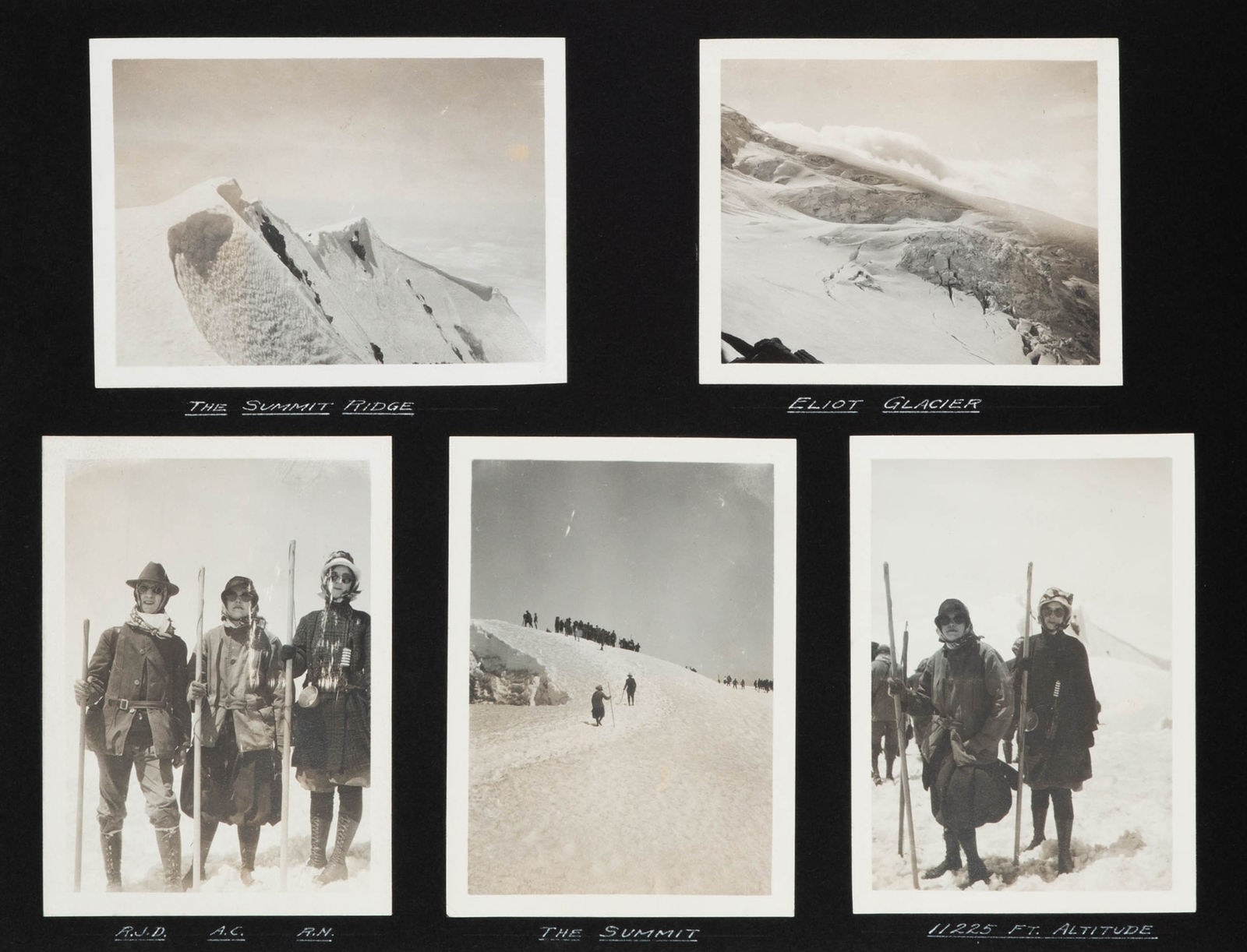 R.J. Davidson; Fred Kiser; and others, Album of the Famed Oregon Mountaineering Club the Mazamas, 1914-15