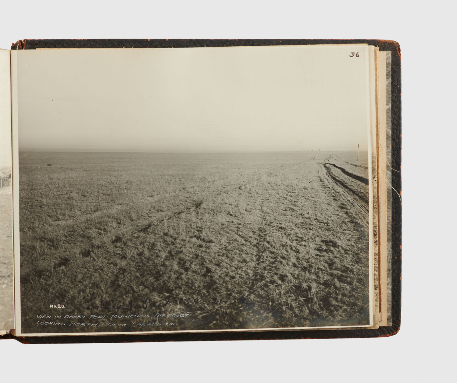The Commercial Studio, Photographs of the Section Served by the Desert Ditch and Colt Reservoir Irrigation System Under Development by the Las Animas Water Company , c. 1910