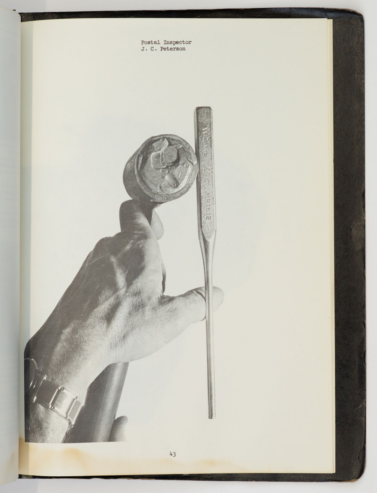 [Southern California Safe Burglary Investigators’ Association], Zine-like dossier used by safe burglary investigators throughout California, 1969