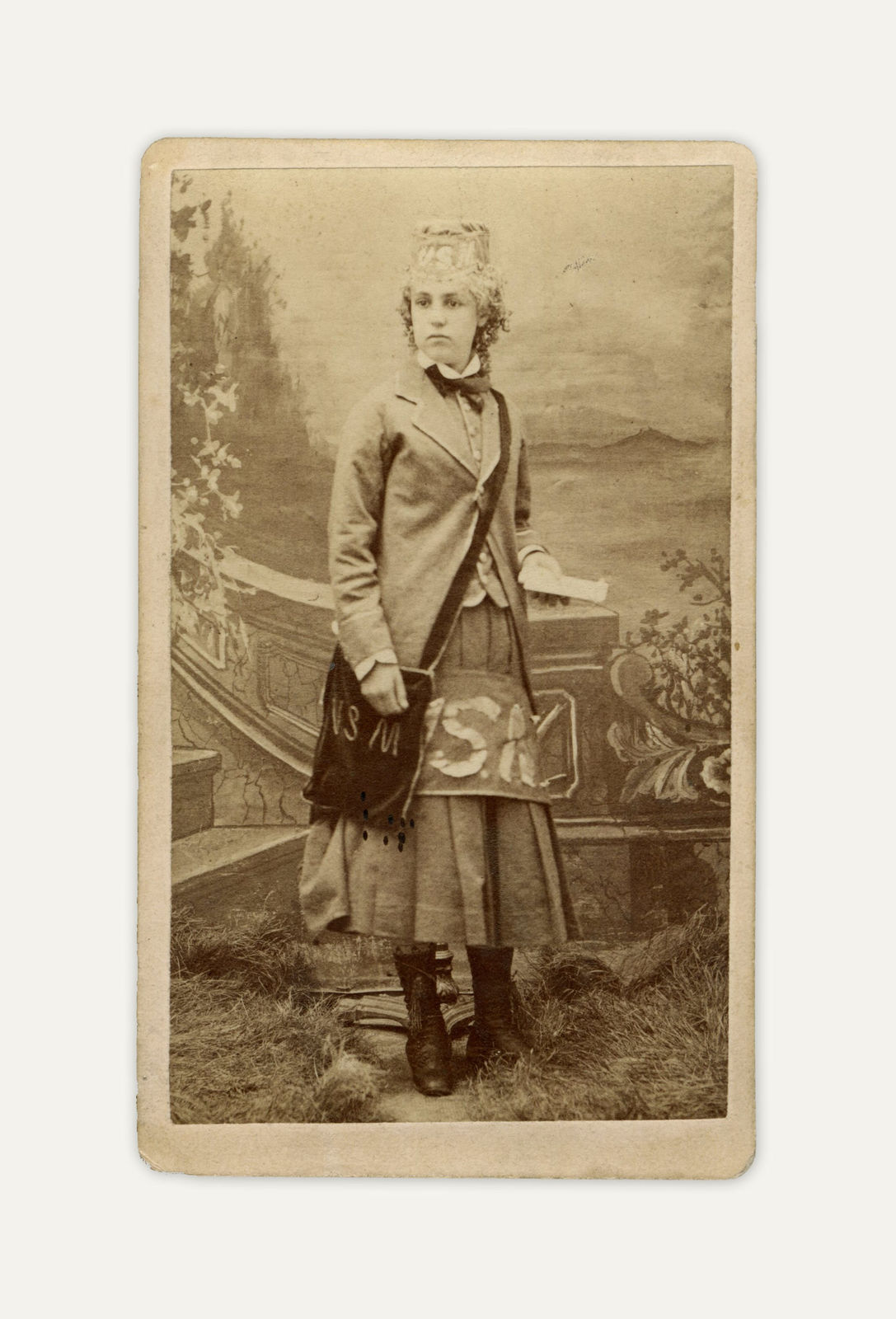 Fannie Hoyt, CDV Portrait of Jewish Utah Pioneer Eveline Brooks Auerbach, 1870s