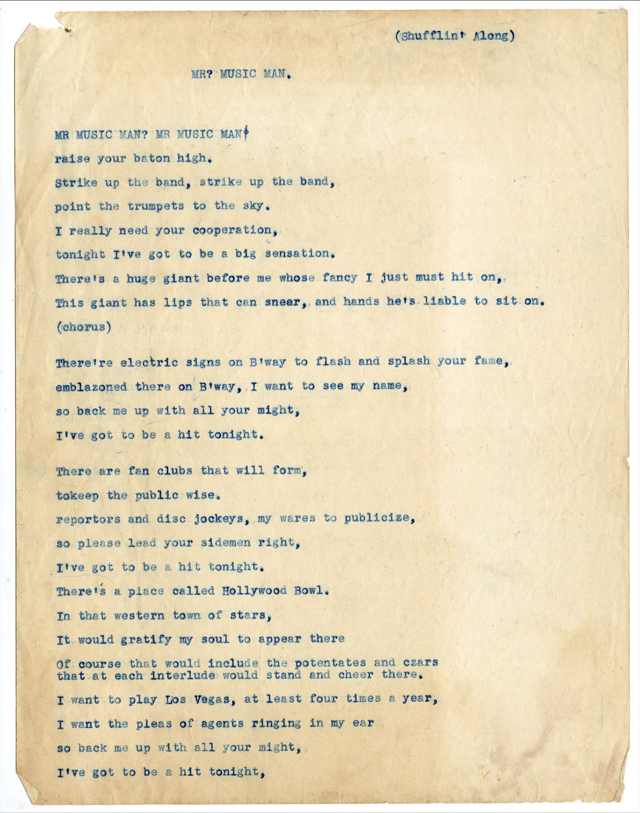 [Pinkney Roberts], Group of Photos, Flyers, and other Ephemera Related to the "The Fashion Plate M.C." , 1940s-70s