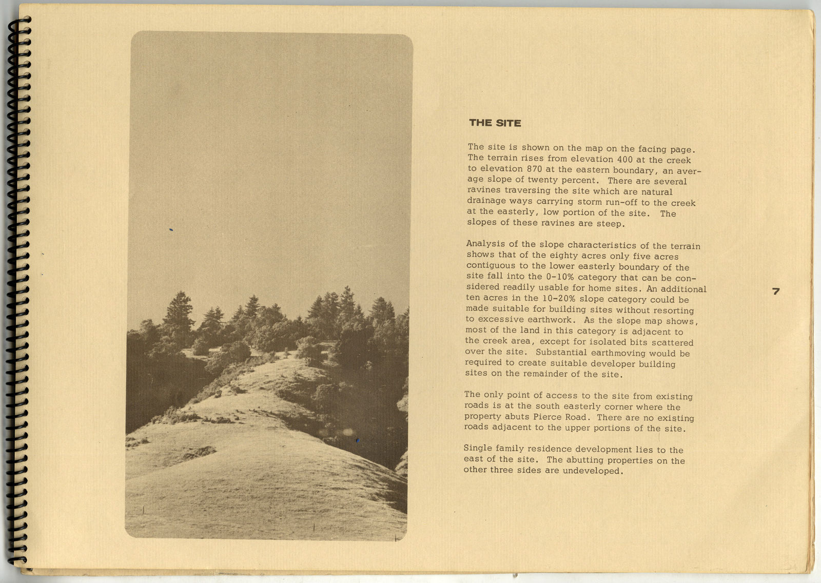 Lawrence Lackey & Associates, HILLSIDE DEVELOPMENT Analytical Studies for the City of Saratoga, California, c. 1960