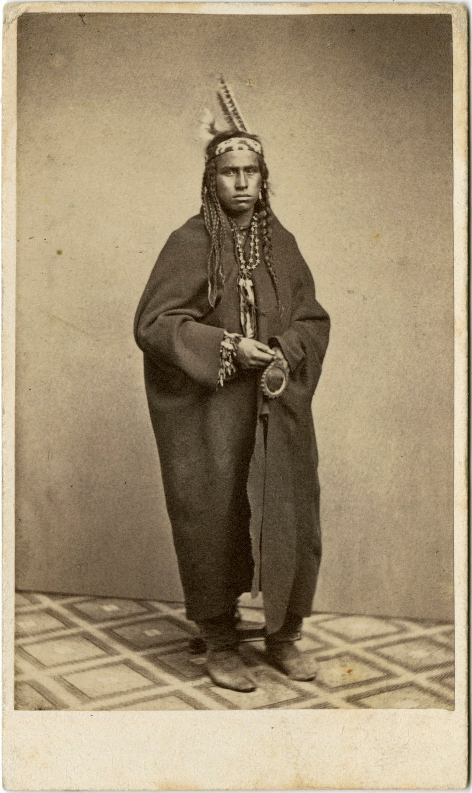 Joel E. Whitney, Te-Na-Se-Pa (A Sioux Dandy), 1862
