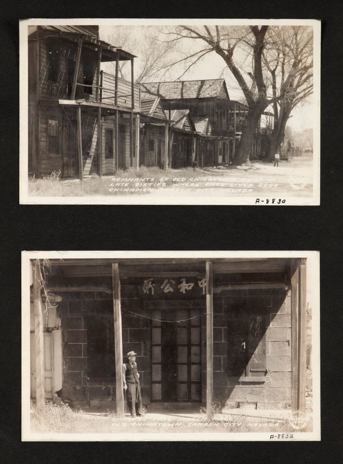 Burton Frasher, Massive Sample Album with Hundreds of Real Photo Postcards of Nevada and Eastern California, 1920s-30s