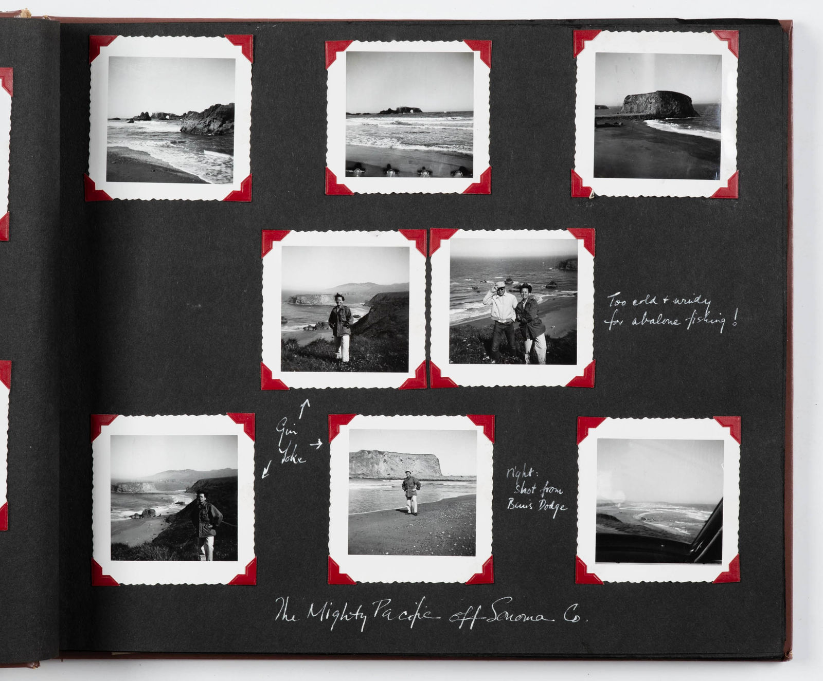 [Road Trips], Handsomely compiled album chronicling the Road Trips and Excursions of a group of Asian-American Berkeley Students, 1951-55