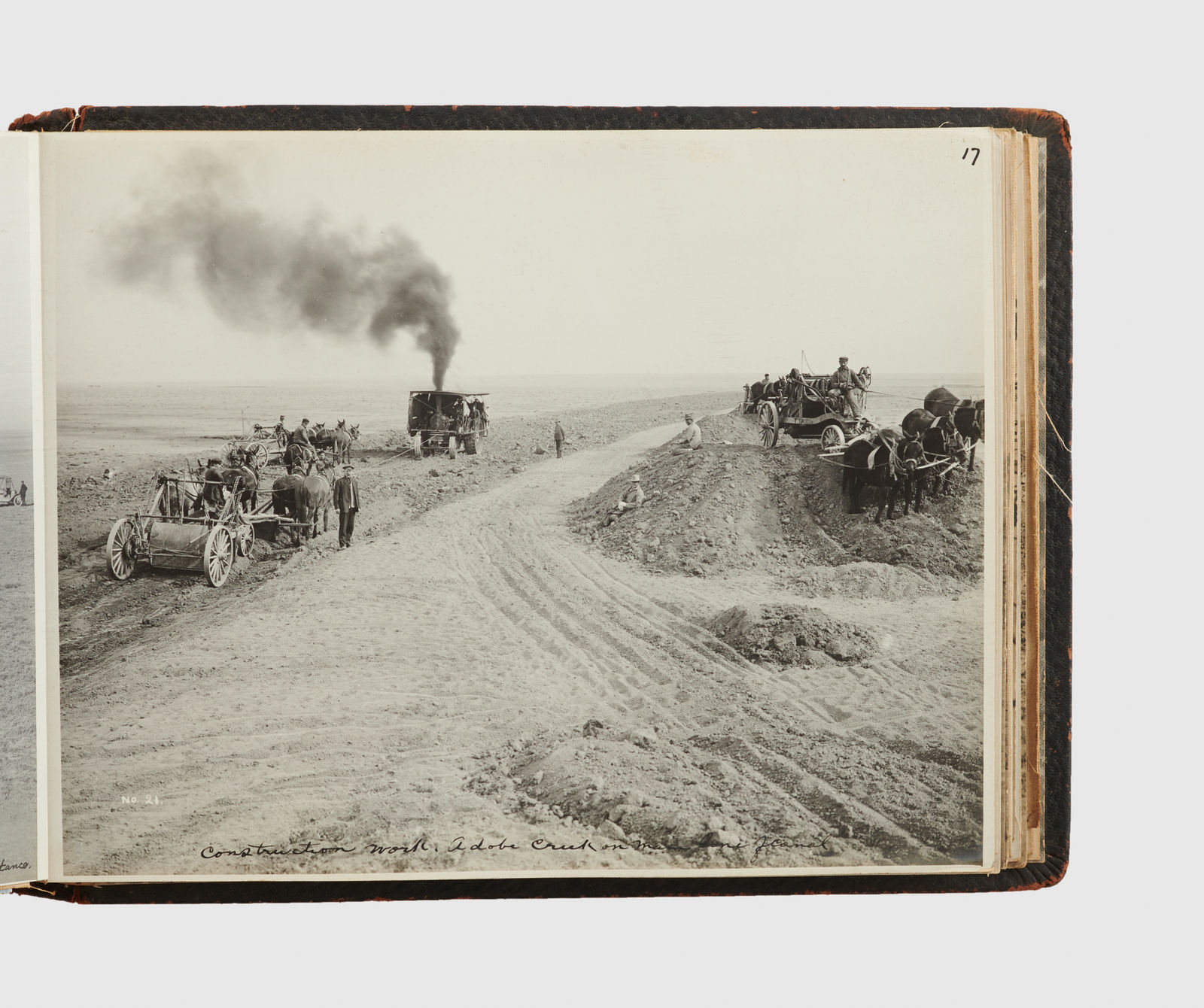 The Commercial Studio, Photographs of the Section Served by the Desert Ditch and Colt Reservoir Irrigation System Under Development by the Las Animas Water Company , c. 1910