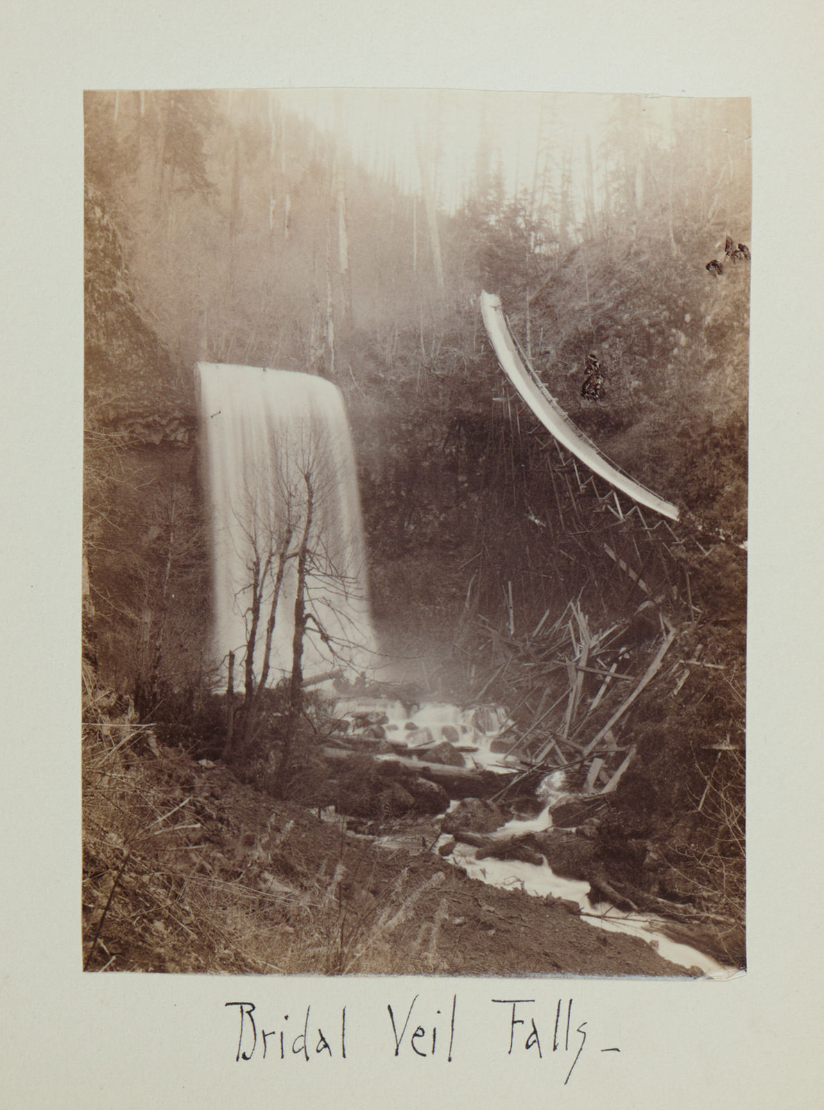 Martin Mason Hazeltine, [Souvenir of the Columbia River, Oregon], c. 1885-1890