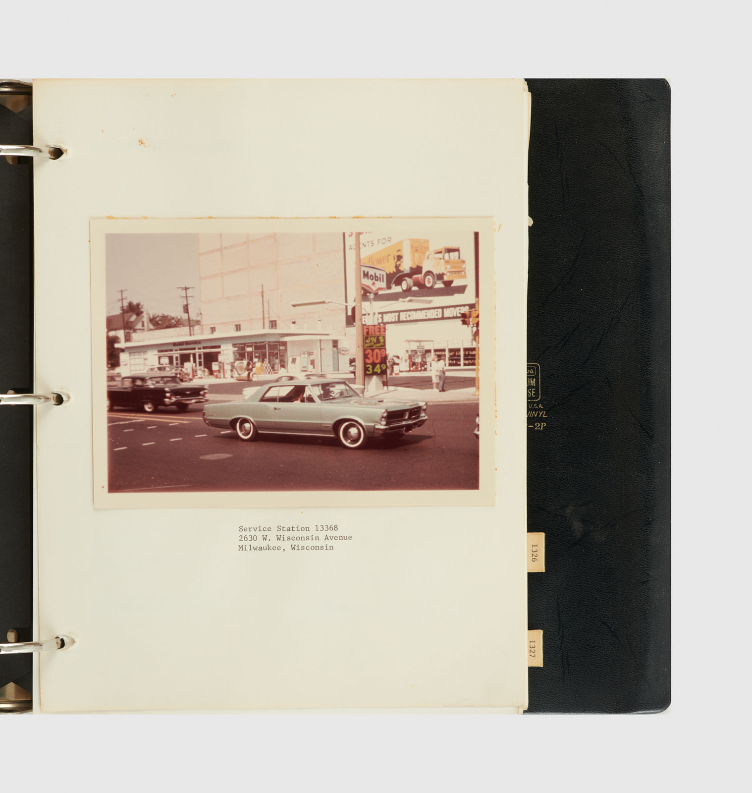 [Mobil Oil Corporation], Wisconsin Gas Stations, 1968