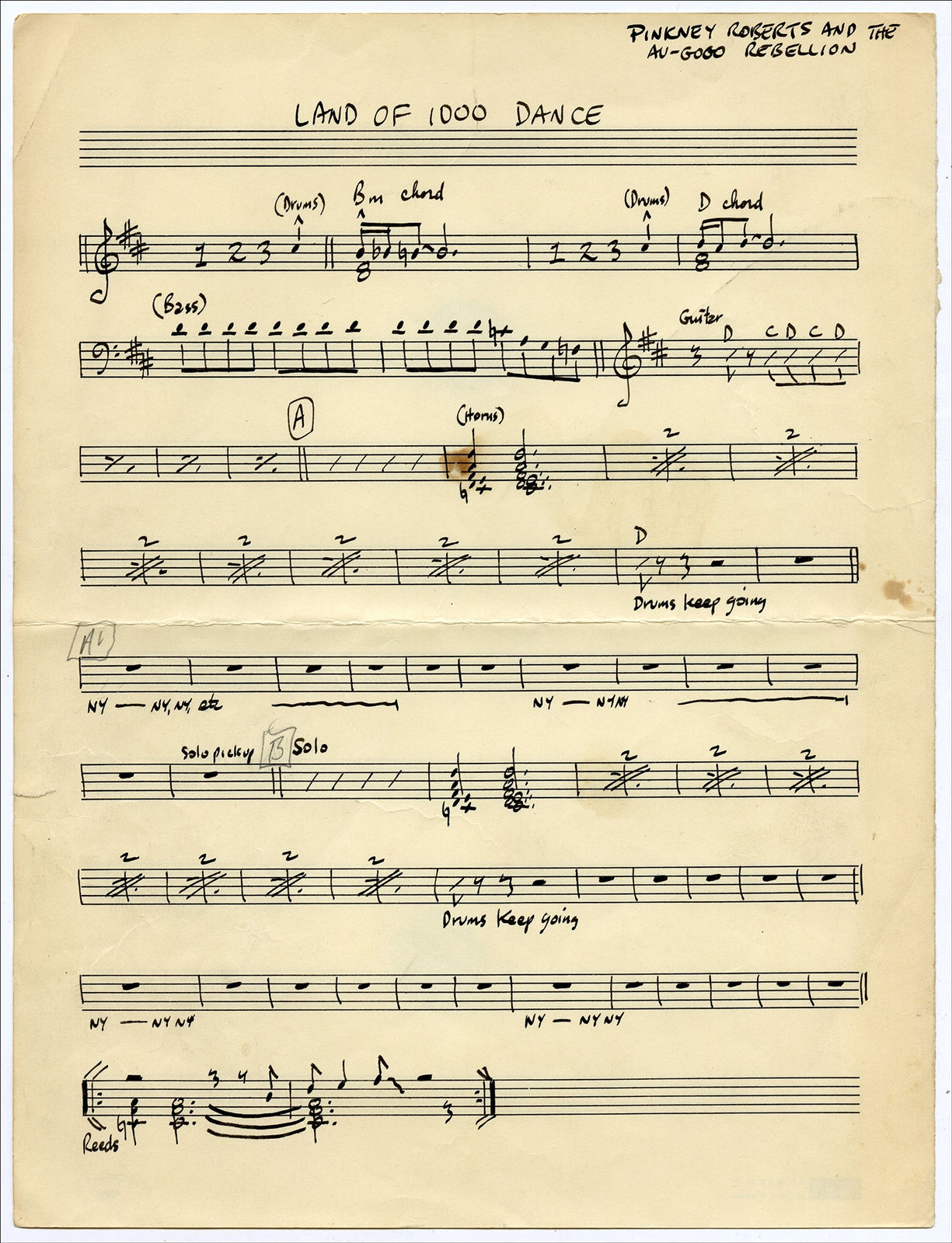 [Pinkney Roberts], Group of Photos, Flyers, and other Ephemera Related to the "The Fashion Plate M.C." , 1940s-70s