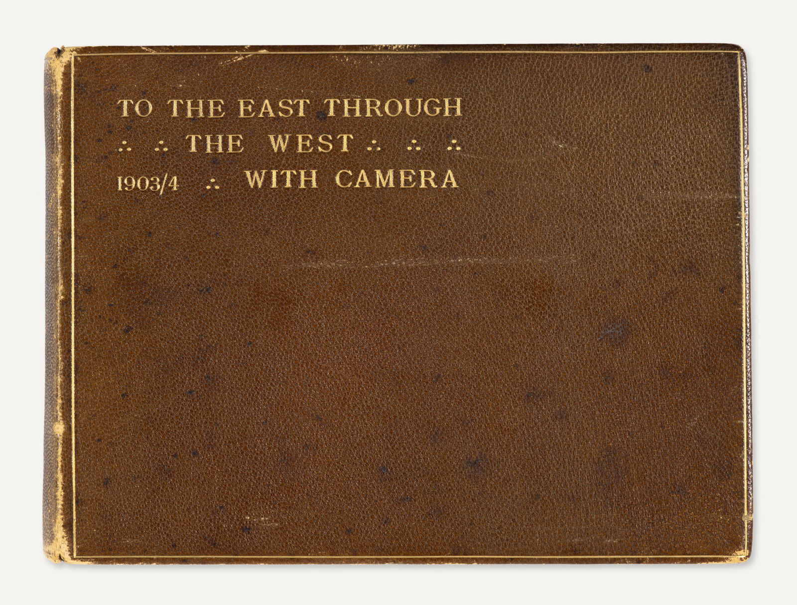John Bushby, "To the East Through the West with Camera" A Handsome Travel Album by an Amateur English Photographer, 1903-04