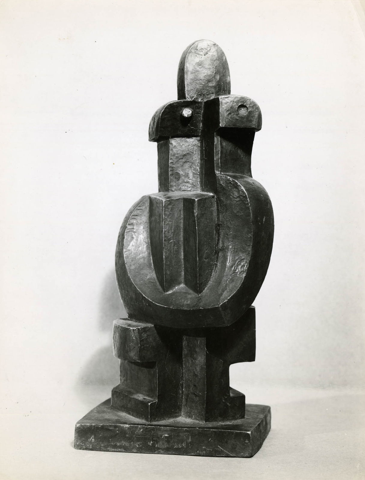 Soichi Sunami, Seated Pierrot, a sculpture by Jacques Lipchitz, 1940s