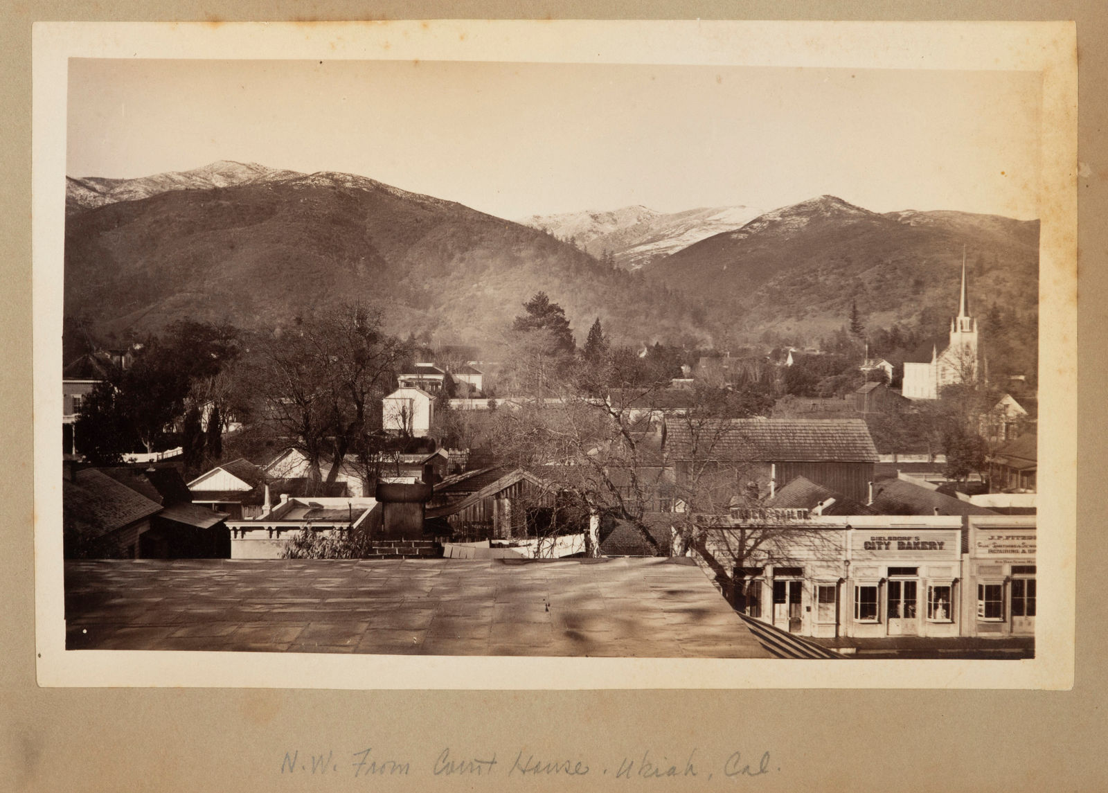 Aurelius O. Carpenter, Disbound Album with Views around Mendocino County, c. 1882