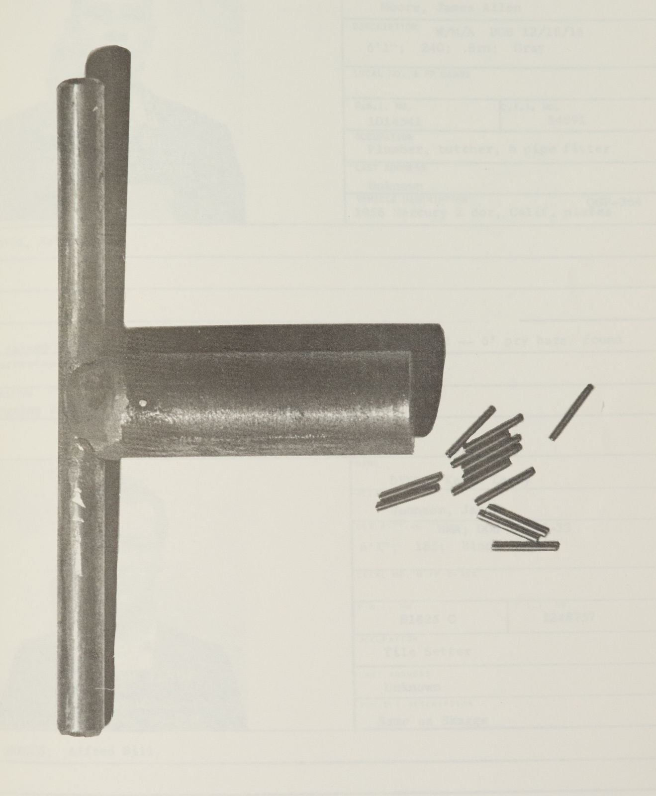 [Southern California Safe Burglary Investigators’ Association], Zine-like dossier used by safe burglary investigators throughout California, 1969