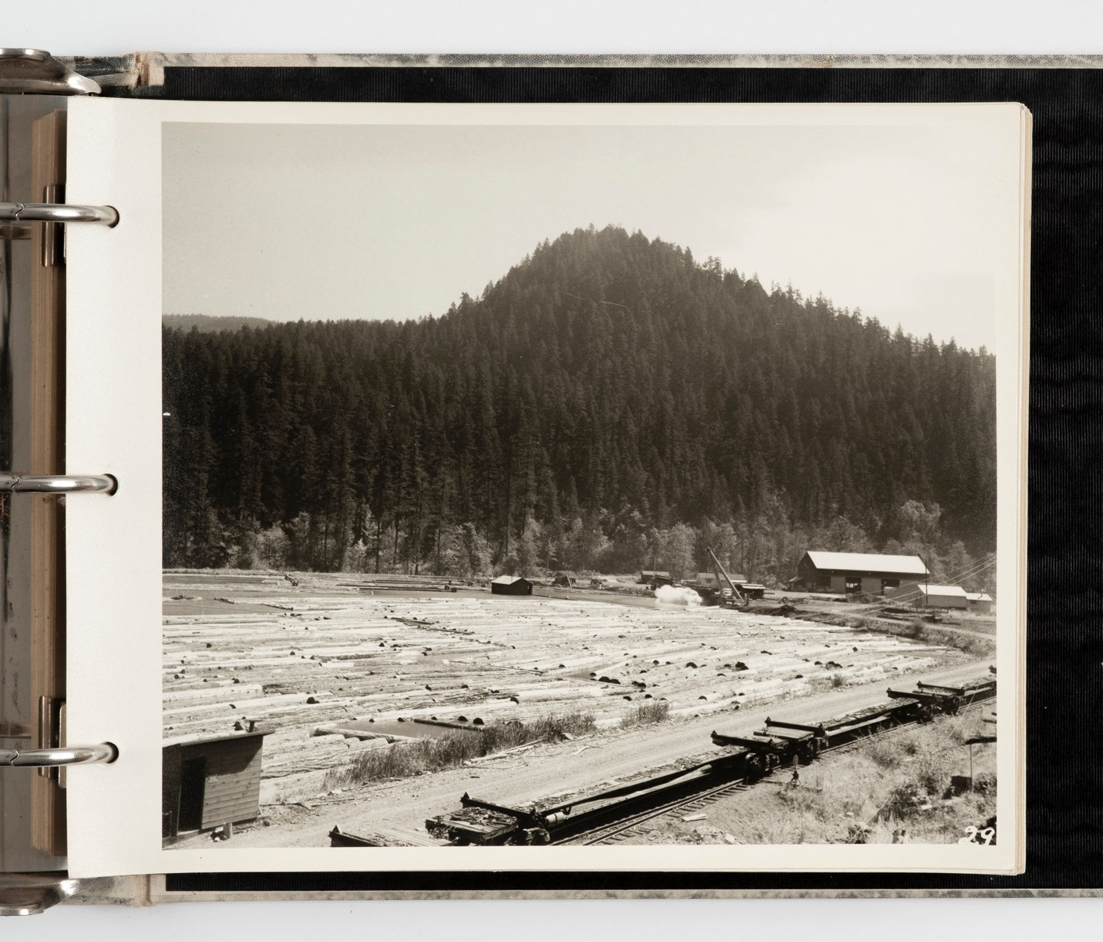 Booth Kelly Lumber Co., Presentation Album Showing the Logging Operations of a Company in Springfield, Oregon, 1950s