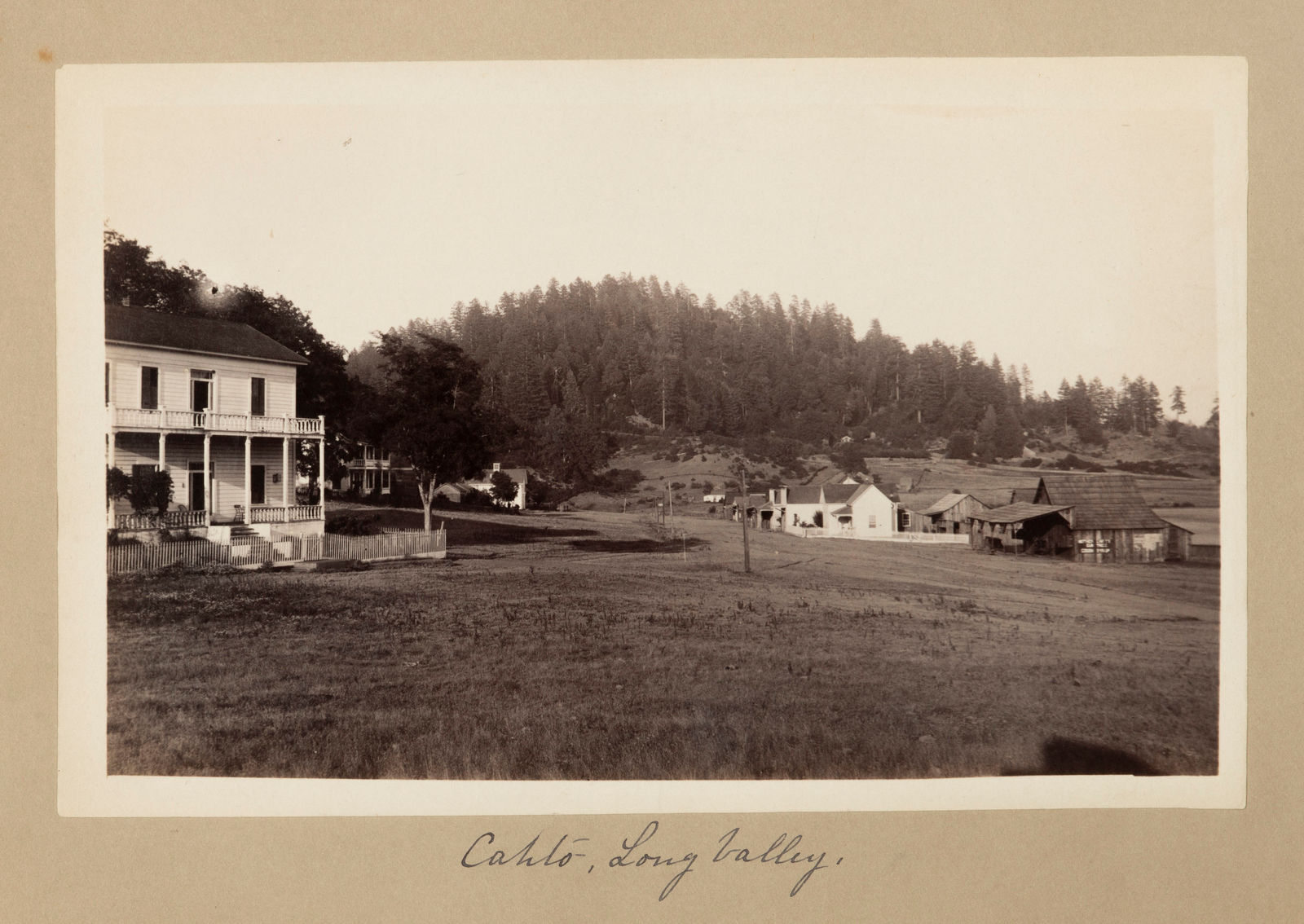 Aurelius O. Carpenter, Disbound Album with Views around Mendocino County, c. 1882