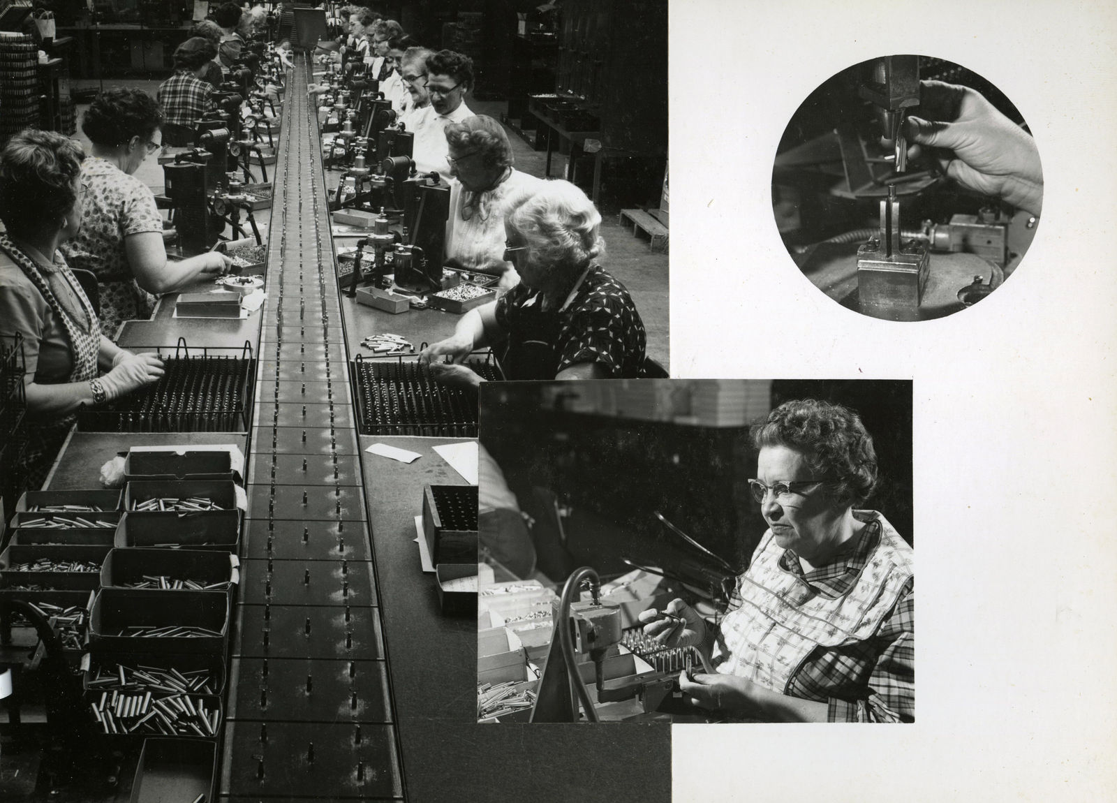 Jim Warner, Photographic Presentation Album Showing the Parker Pen Company in Janesville, WI , 1950s