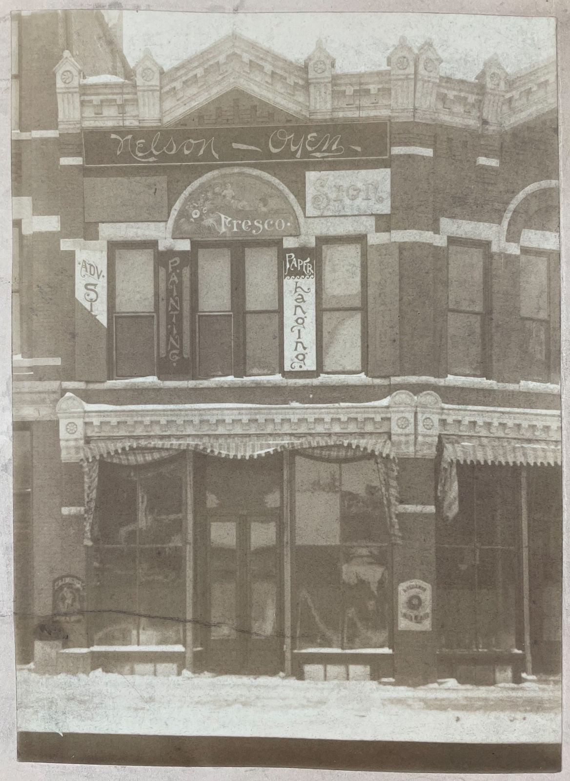 [Odin Oyen], Collection of Photos, Ephemera, and Art Related to the Important Midwestern Designer , 1890s-1920s