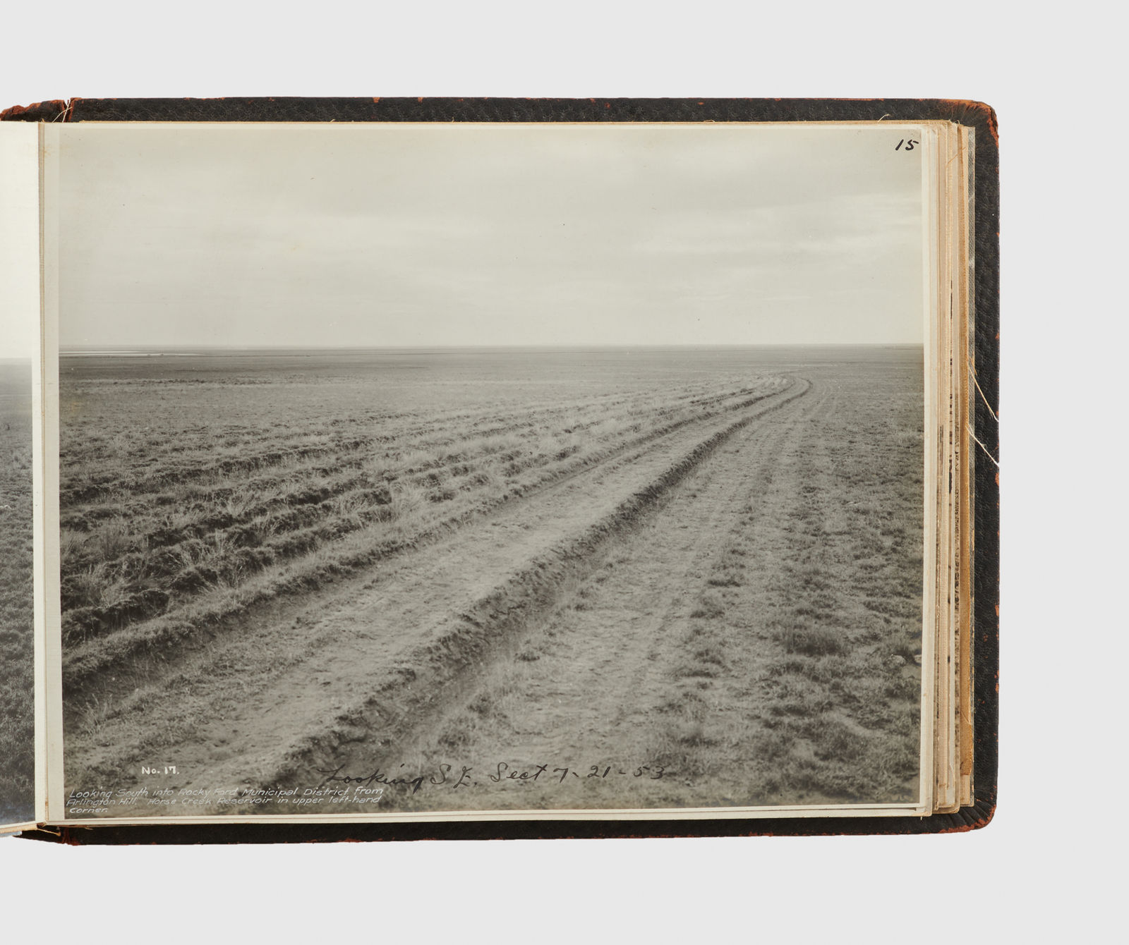 The Commercial Studio, Photographs of the Section Served by the Desert Ditch and Colt Reservoir Irrigation System Under Development by the Las Animas Water Company , c. 1910