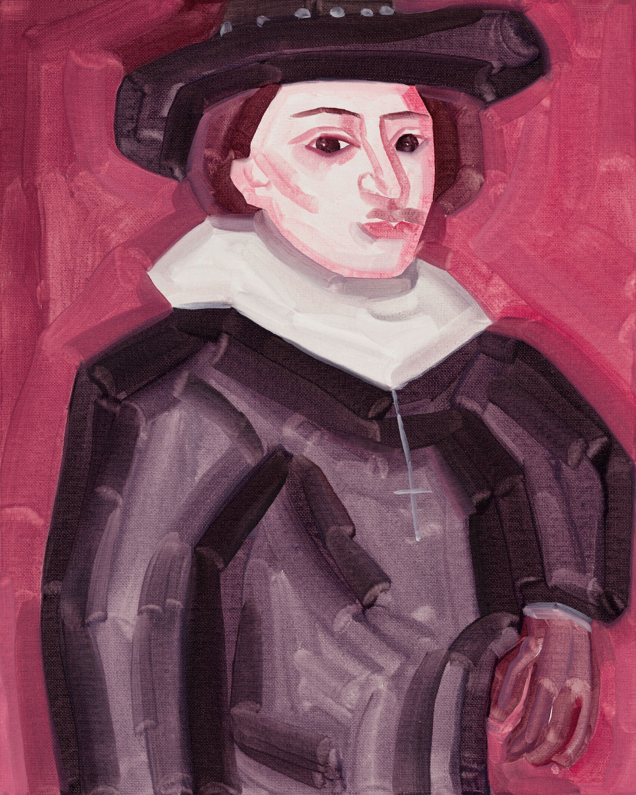 HU Zi 胡子, Rembrandt 1632 (after Rembrandt) 摹伦勃朗的伦勃朗1632, 2019