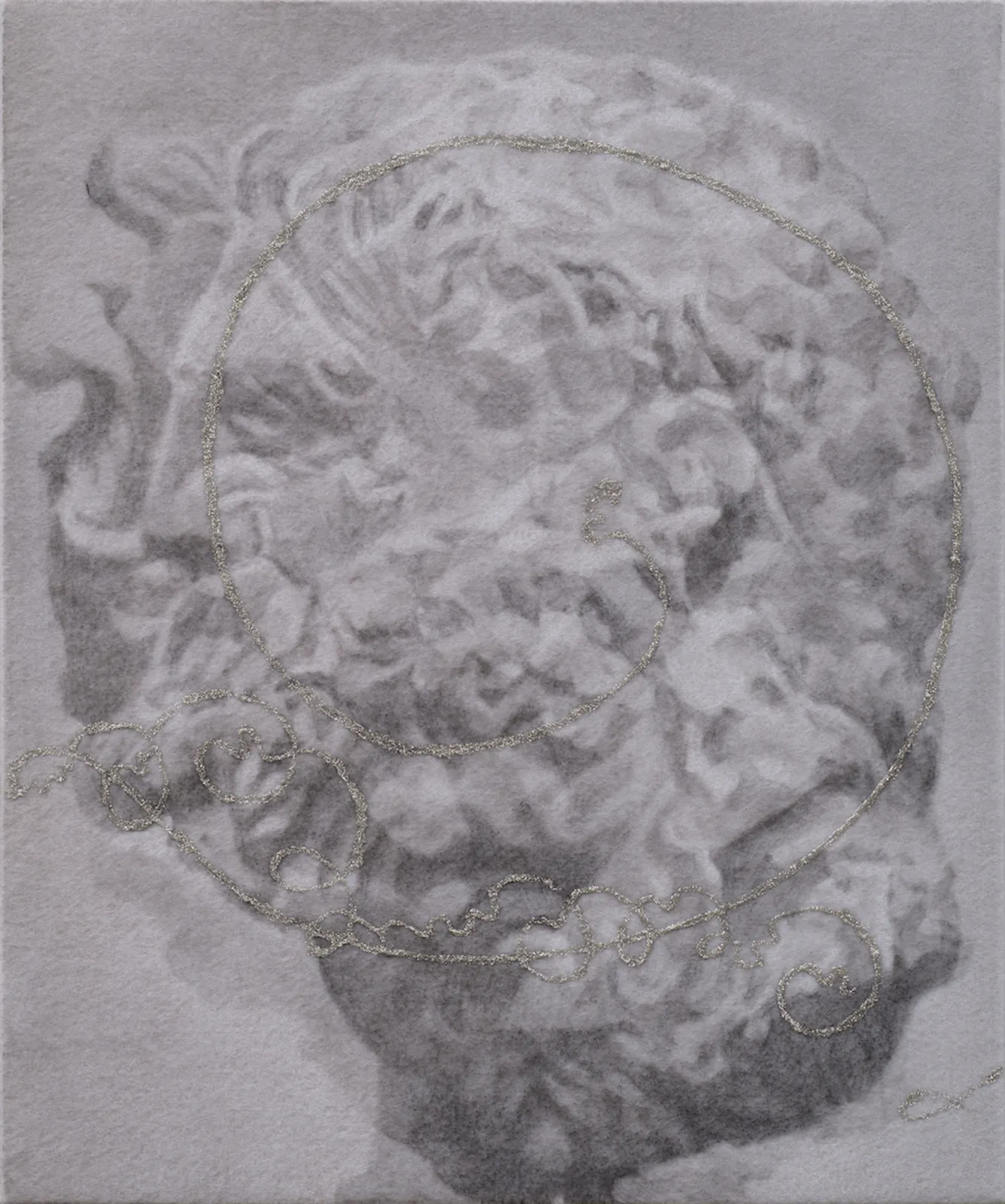 ZHANG Yunyao 张云垚, Study in Head (ACRIMONIA) 头像习作 (ACRIMONIA), 2019