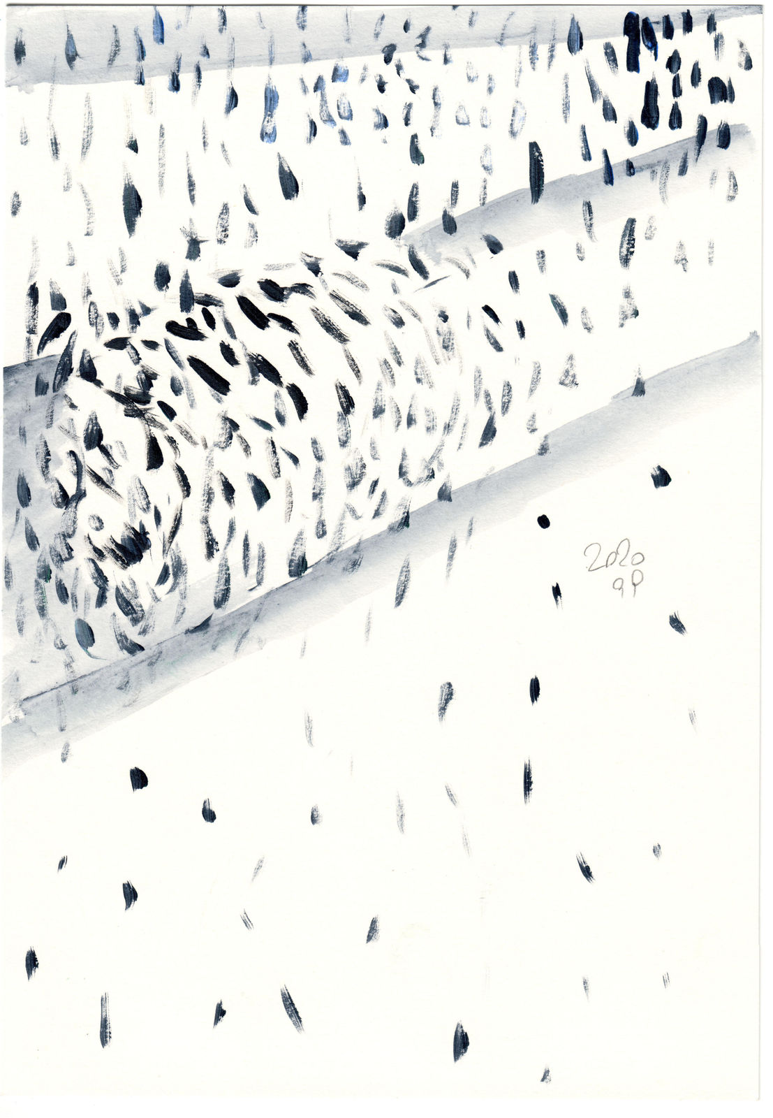 Kumi Usui 九九, l'm Drawing & Drawing 2020 #47 埋头画画 2020 #47, 2020