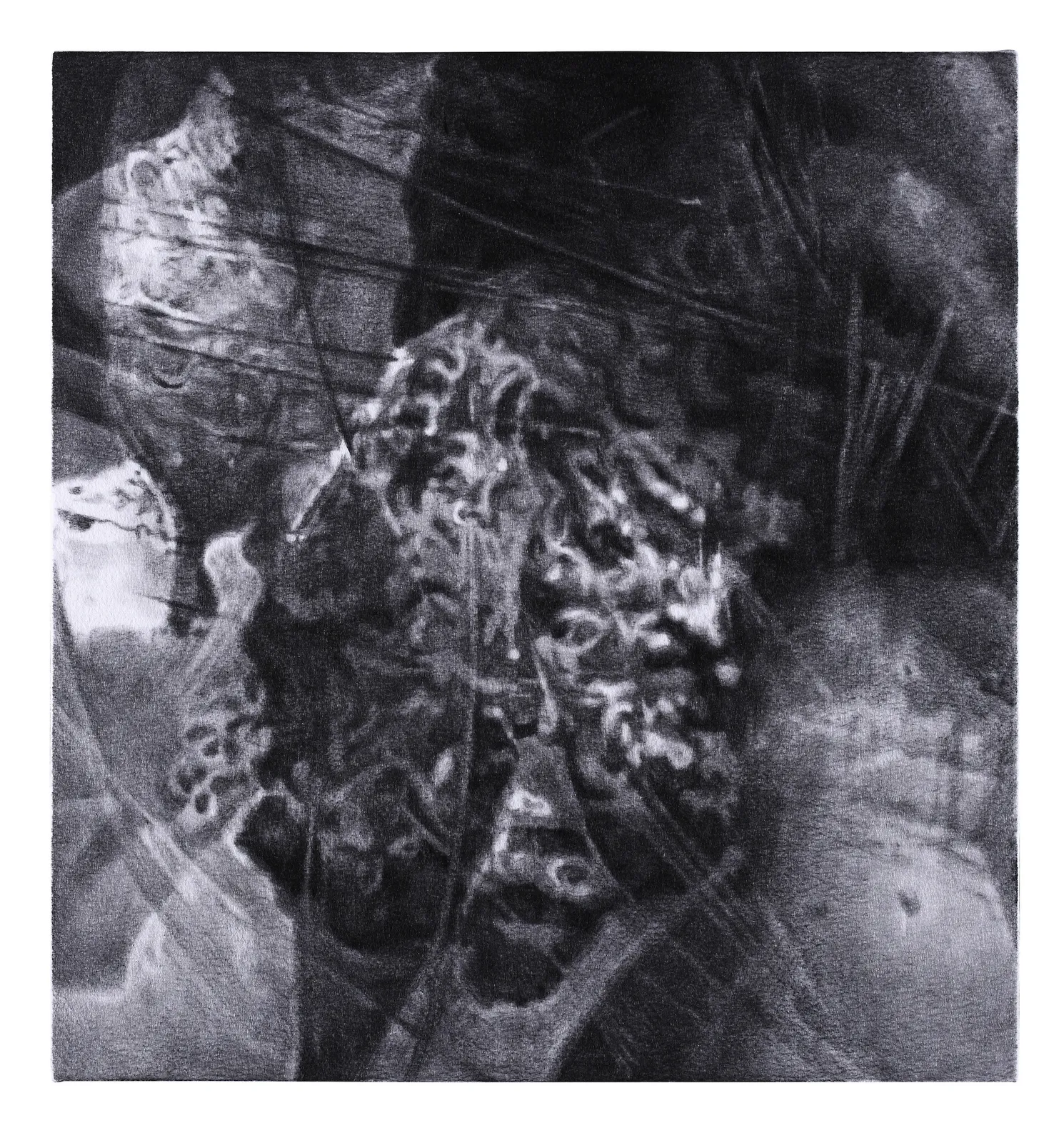 ZHANG Yunyao 张云垚, Study in Three Heads 三个头部的习作, 2017