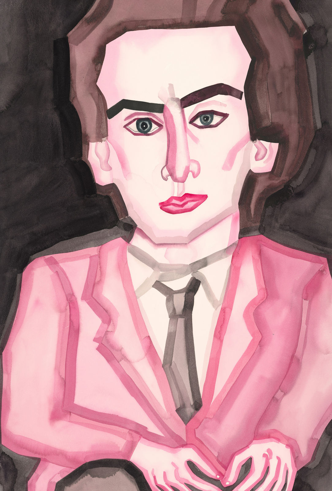 HU Zi 胡子, Francesco Clemente 1973, 2019