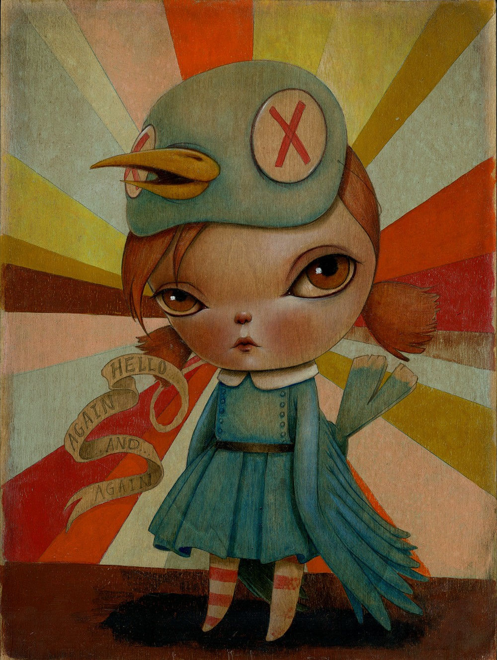 Kathie Olivas, Hello Again and Again, 2022