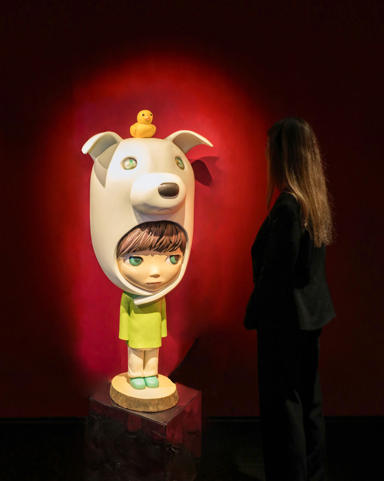 Mayuka Yamamoto, White dog boy, 2023