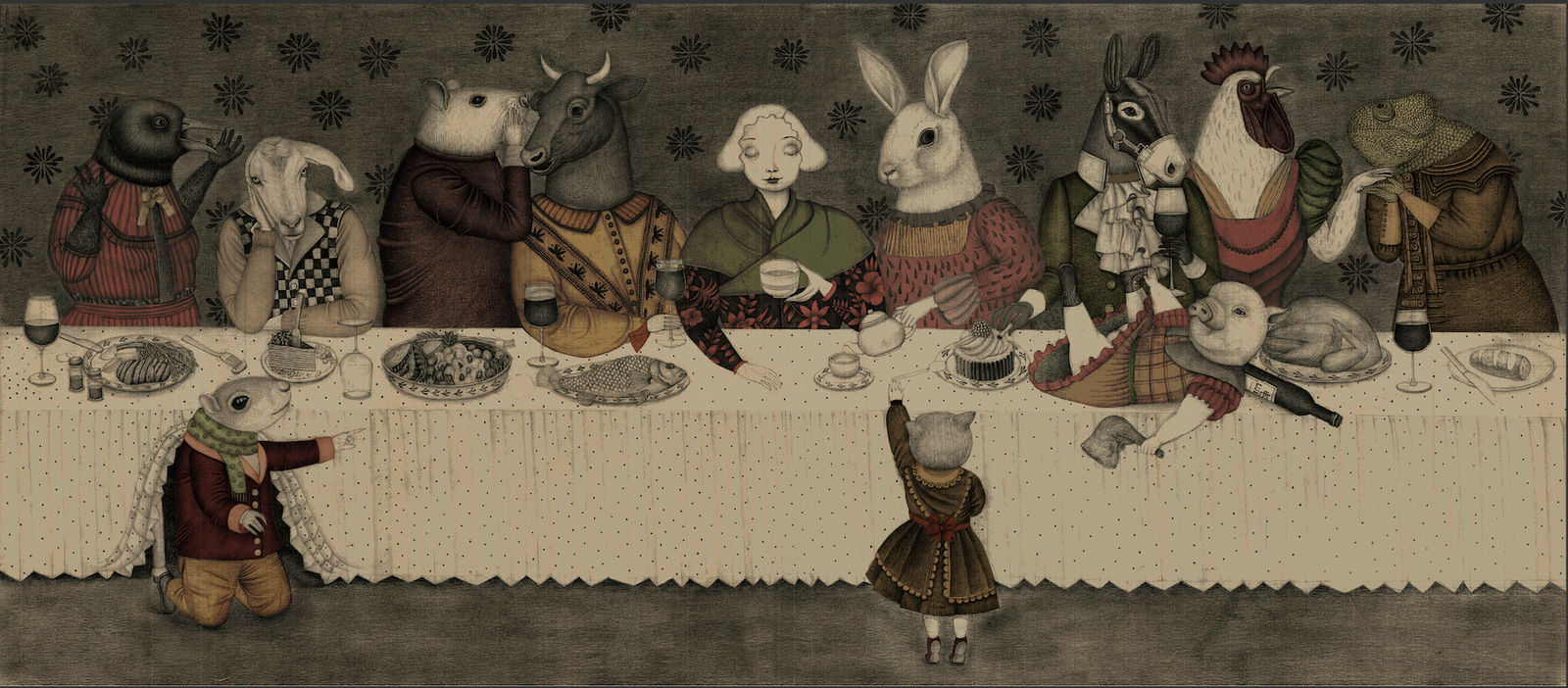 Yunny Que, The Last Supper, 2022