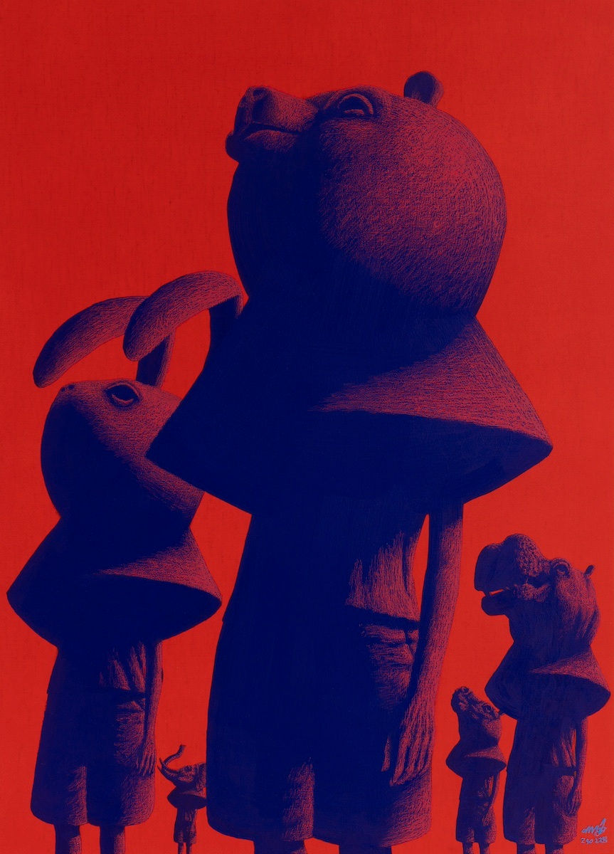 Lee Gihun, Masquerade, Numinous 3, 2025