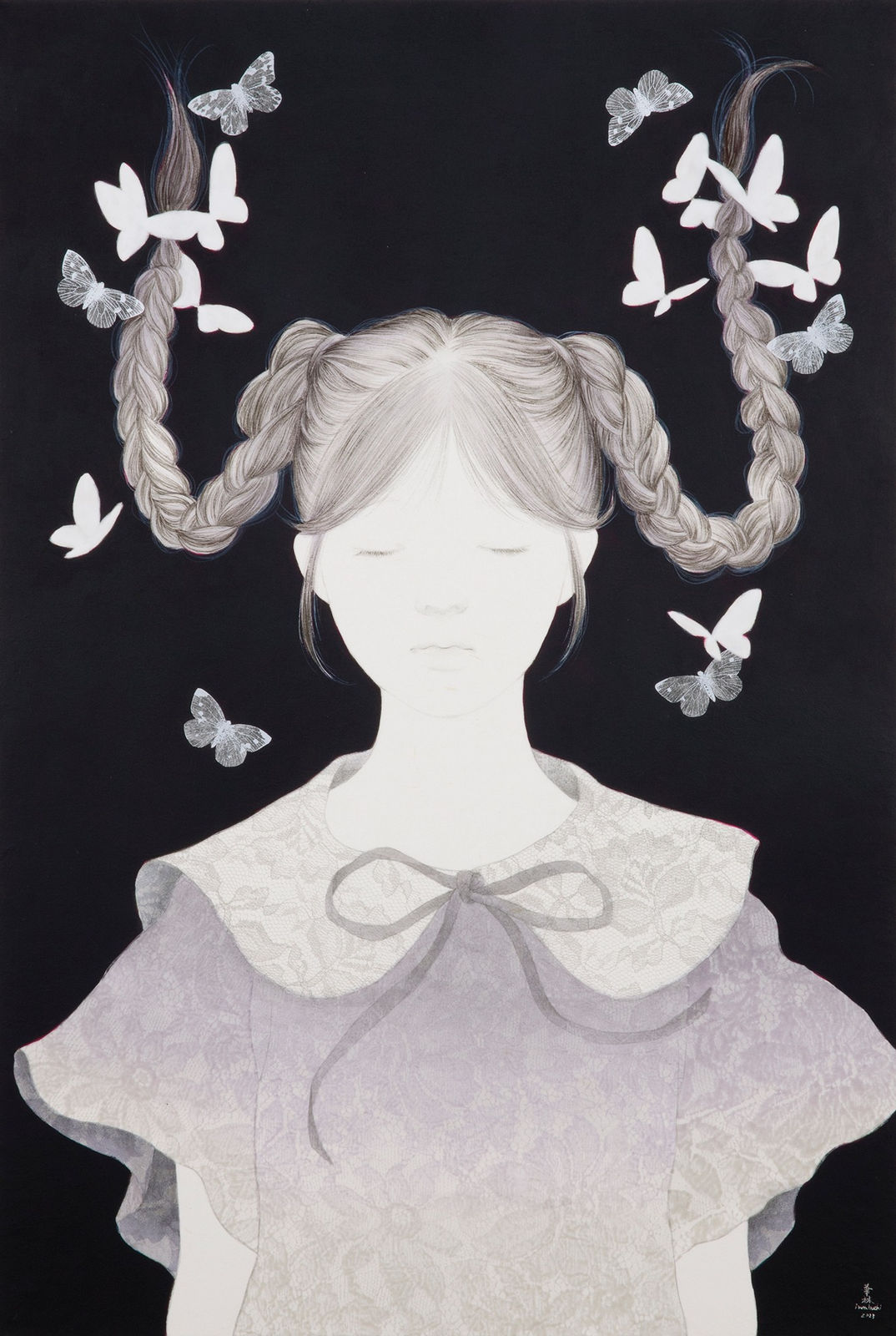 Karin Iwabuchi, Closed Eyes, 2023