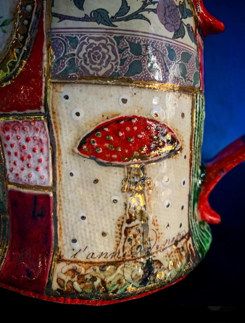 Ceramic Tales, Palpitation Ceramic Tea Set, 2021