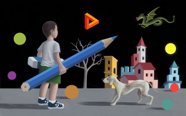 Cheng Cheng Yi, Kandinsky & The Blue Rider, 2018