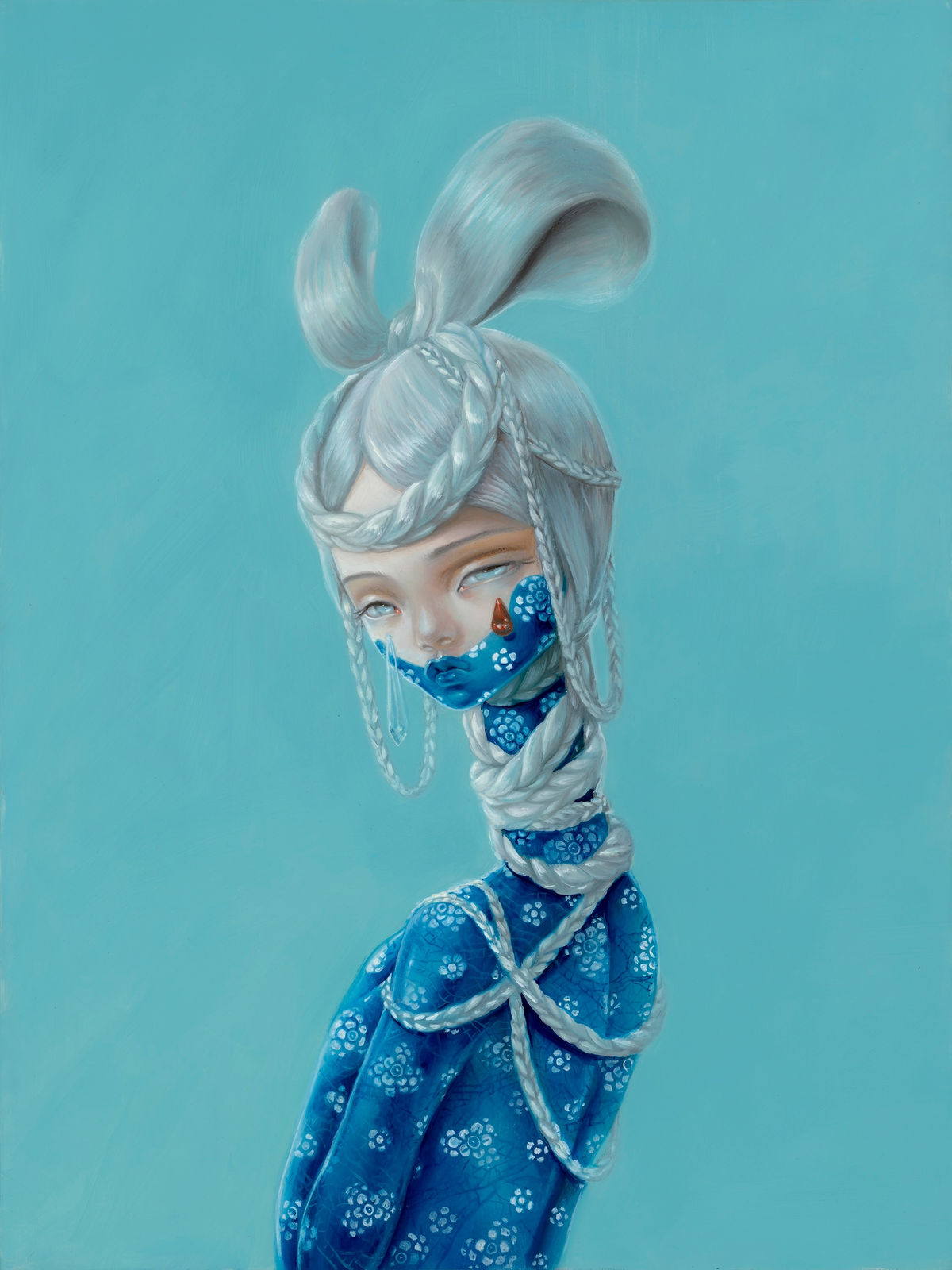 Kukula, Jasmine In Blue , 2024