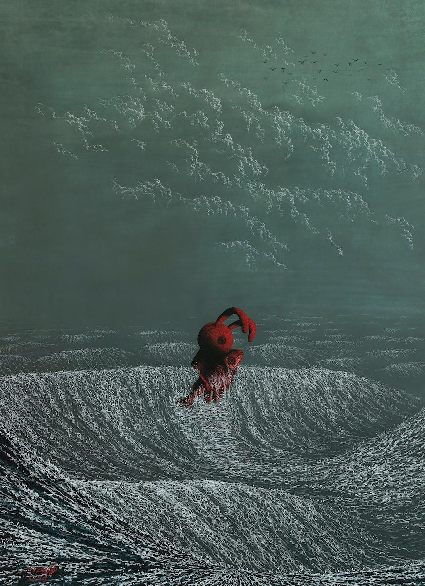 Lee Gihun, Masquerade, Pietà-8, 2025