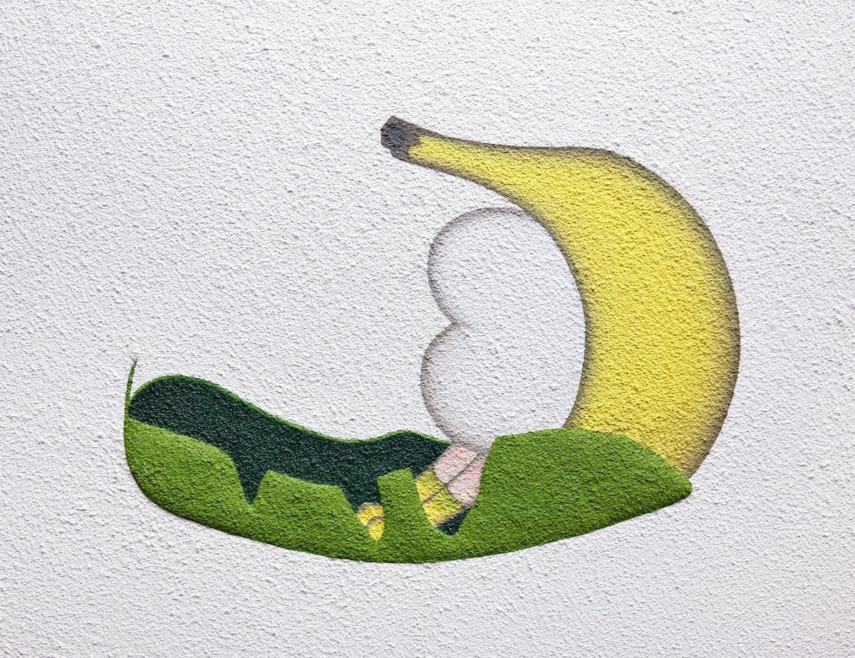 Kanako Ozawa, Safe spot - banana, 2025