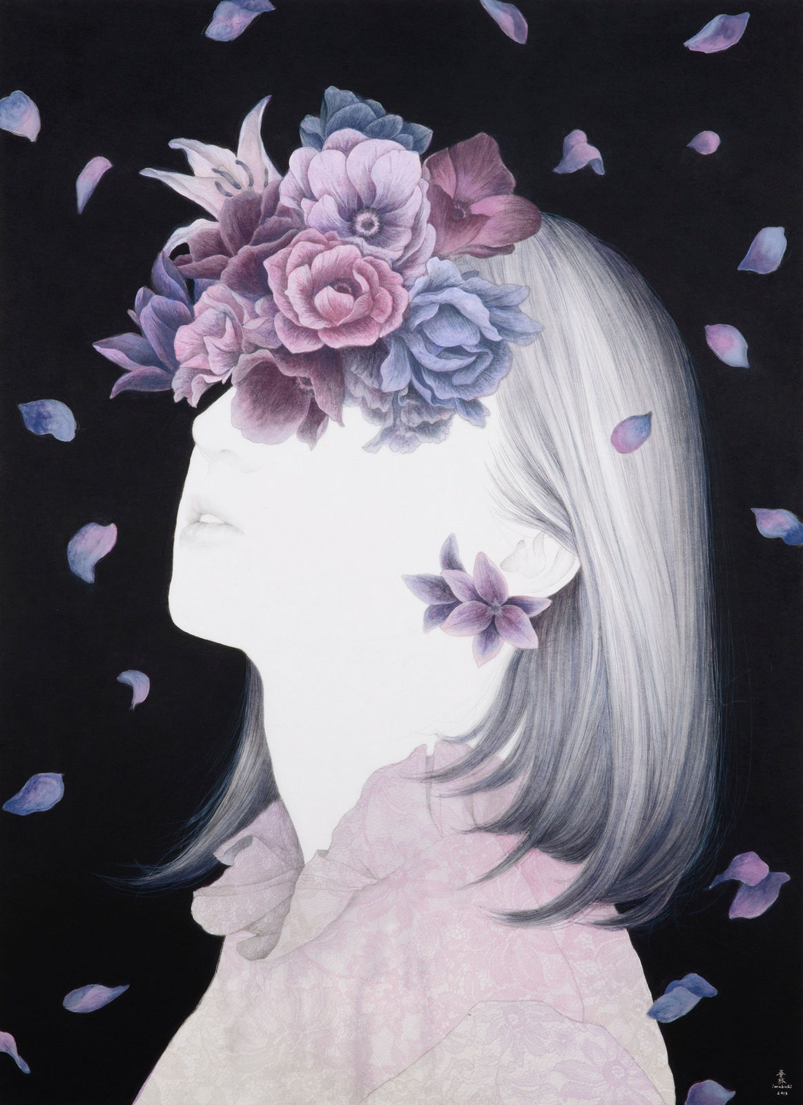 Karin Iwabuchi, Falling Petals, 2023
