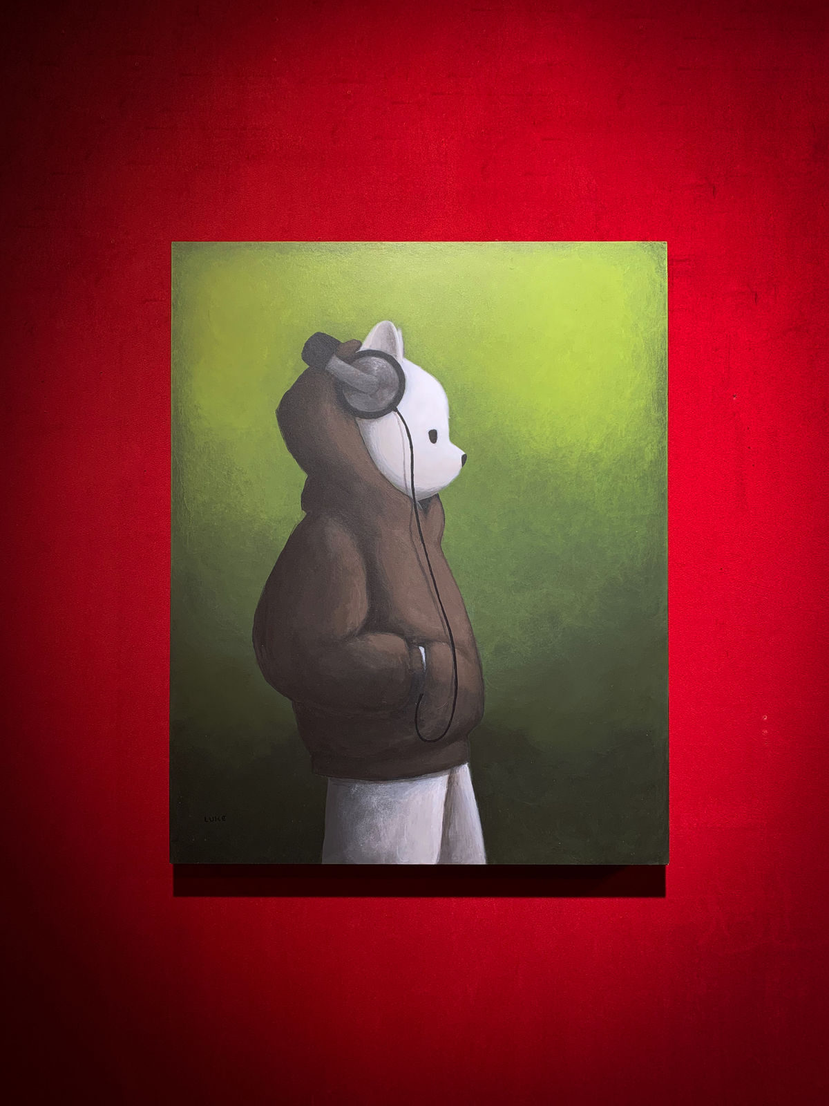 Luke Chueh, Low Fidelity (Green), 2022