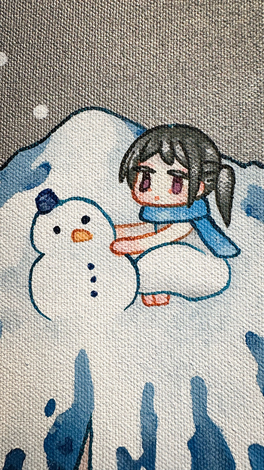 Ryoko Kaneta, Portrait of Landscape Snowy Mountains 1, 2023