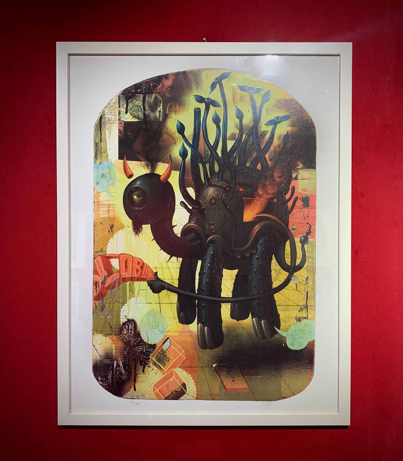 Jeff Soto, Turtle God, Limited Edition Print