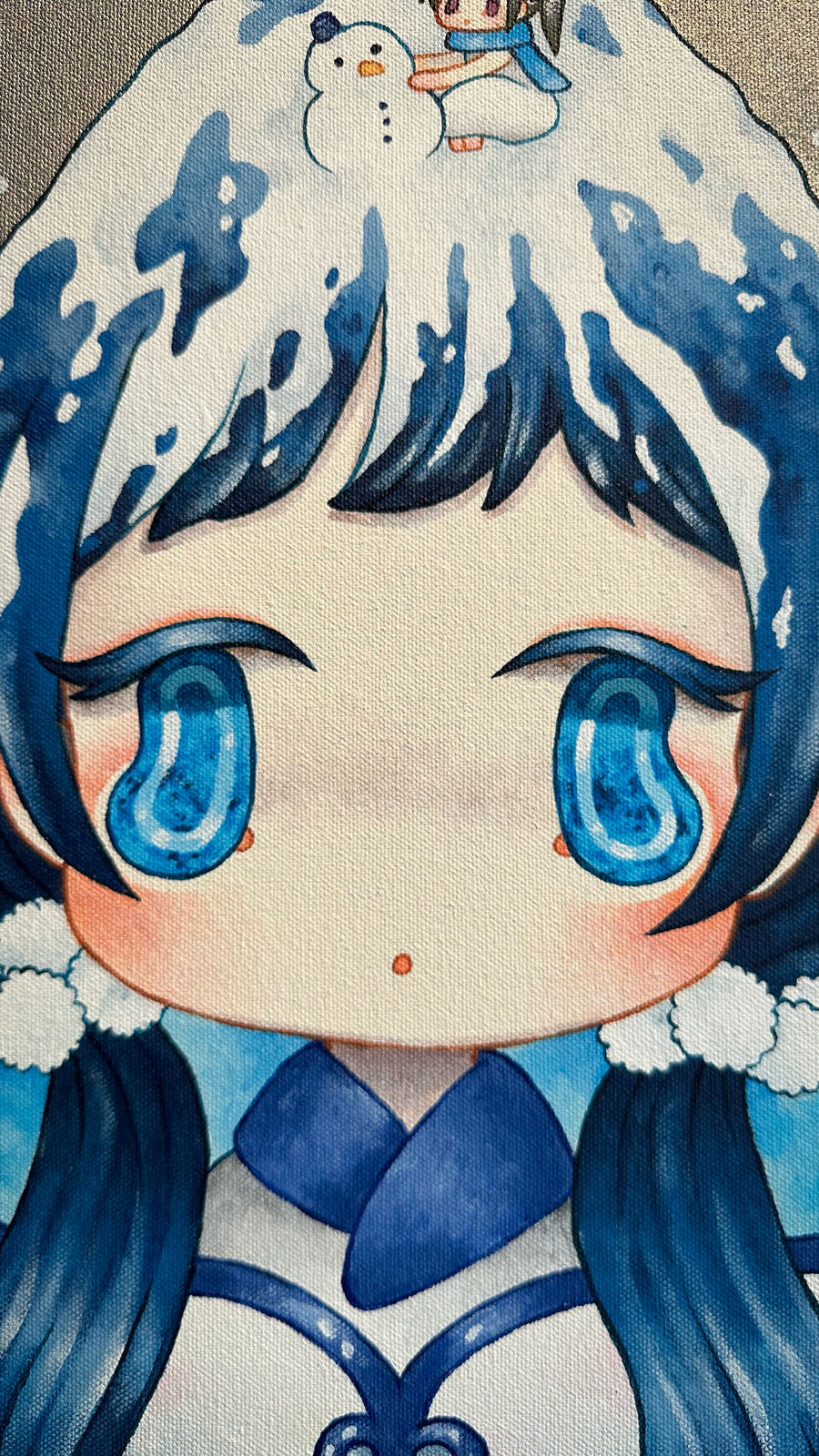 Ryoko Kaneta, Portrait of Landscape Snowy Mountains 1, 2023