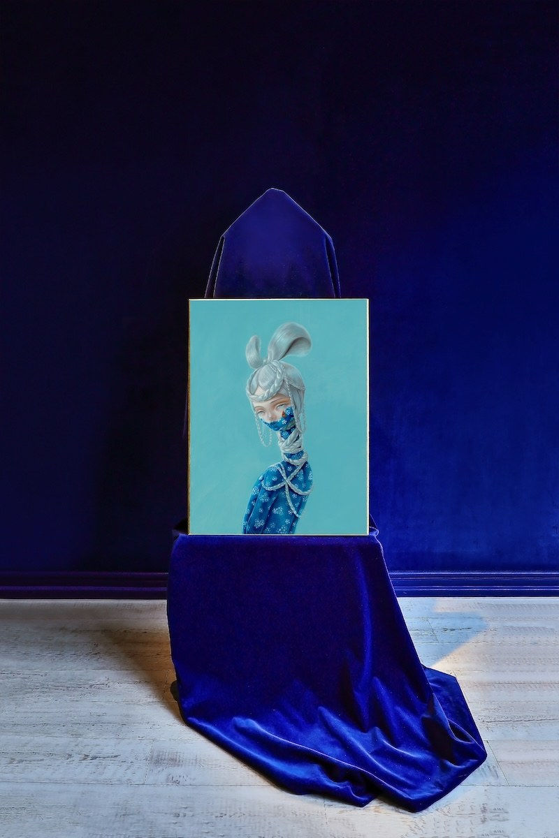 Kukula, Jasmine In Blue , 2024