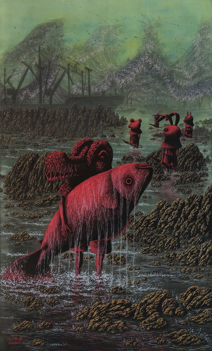 Lee Gihun, Masquerade, Pietà-5, 2025