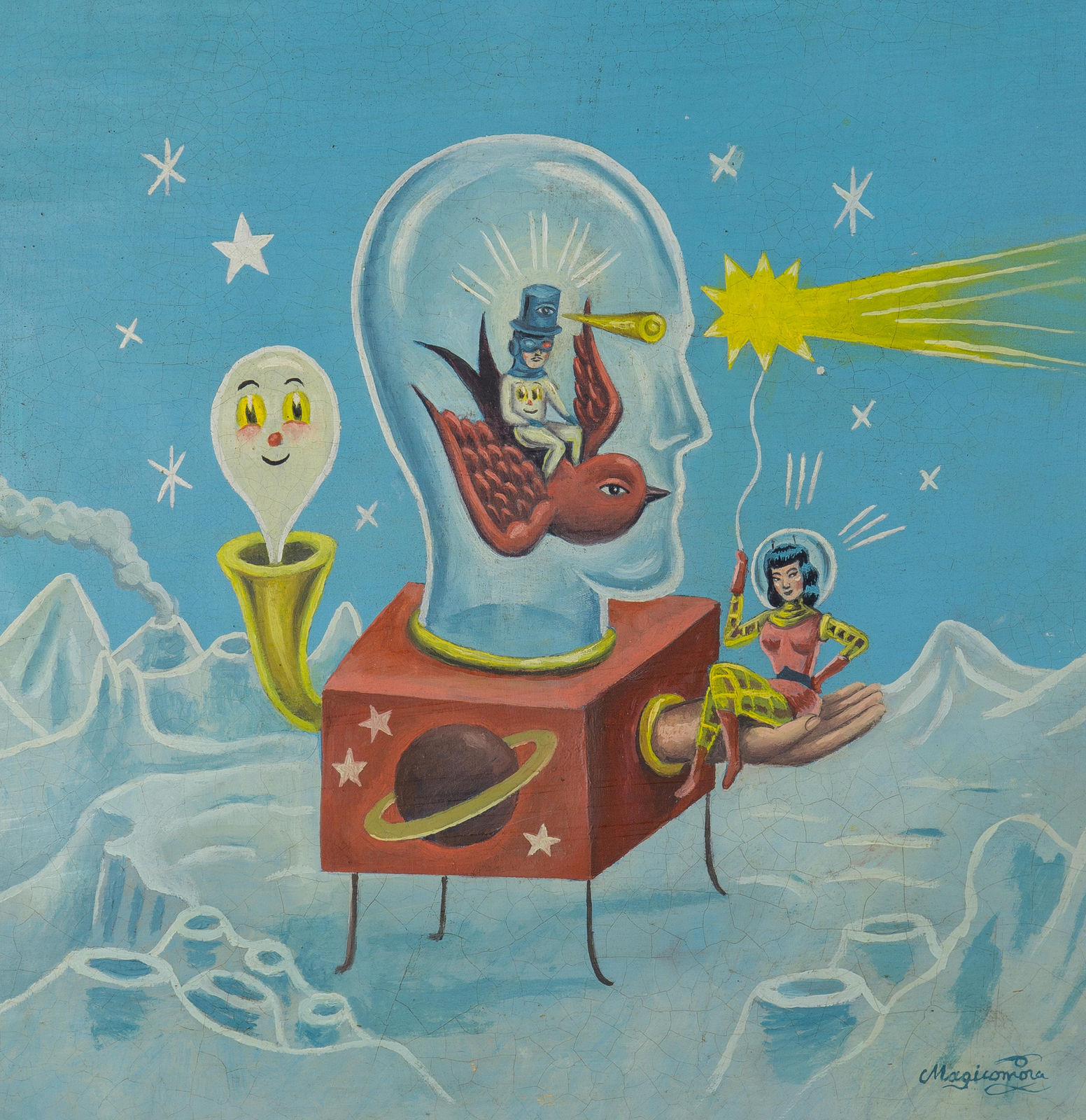 Sergio Mora, El Poeta Halley , 2016